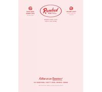 Fictional Hotel Notepads: Rosebud Motel (Pop Culture)