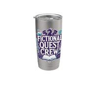 Fictional Quest Crew RPG Tabletop Stainless Steel Insulated Tumbler