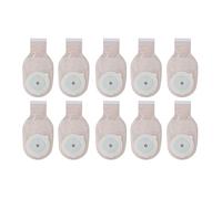 Fictory 10pcs One Piece Colostomy Bags with Lock Buckle, Deodorizing Ostomy Pouch, Disposable for Stoma Care, Leak-Proof Design