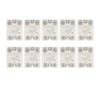 Fictory 10Pcs Solid State Relay DC to AC SSR 25A for Reliable Automatic Control Solutions