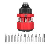 Fictory 12-in-1 Multifunction Ratchet Screwdriver Kit, Multi-Bit Set for Tight Spaces, Portable Tool for Phone Repair, Compact Design for Easy Storage