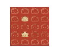 Fictory 2024 Year of the Dragon Red Envelopes, Thick Gold Foil Embossed Lucky Money Packets, Festive Chinese New Year Gifts for Company, Family and Friends