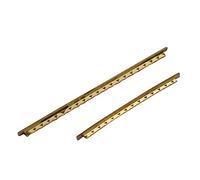 Fictory 20pcs Brass Guitar Fret Wires, DIY & Luthier Essential, Easy Replacement for Worn-out Frets, Smooth Surface Protects Fingers, Shiny Gold Finish Enhances Guitar Aesthetics