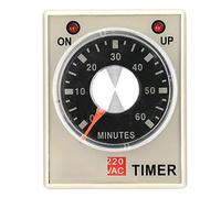 Fictory 220VAC Timer Relay AH3-3, 60-Min Delay, Energy-Saving, Stable Performance