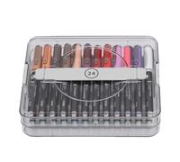 Fictory 24 Colors Acrylic Paint Markers Direct Liquid Drawing Pens Set for Art Craft Supplies Rock Painting Non-Toxic Durable Ink Kit