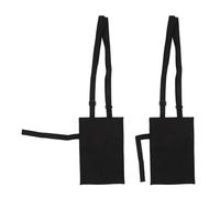 Fictory 2pcs 1500ml Urine Bag Holder, Large Capacity Mesh Fabric, Discreet Thigh Bag with Strap