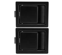 Fictory 2Pcs Paddle Handle Latch 127x102mm for Truck RV - Durable Carbon Steel, Easy Install