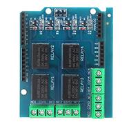 Fictory 4-Channel Relay Module DC5V for Arduino, Easy Control, Durable Resin Shield