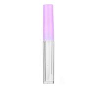 Fictory 50pcs Mini Lip Gloss Tubes 1.3ml DIY Containers for Easy Makeup Storage Purple