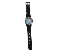 Fictory Automatic Mechanical Men's Watch, Luminous Hands, Self-Winding, 30M Water Resistant, Rotatable Bezel, Mineral Glass, 48MM Black Orange, Perfect for Sports and Formal Occasions