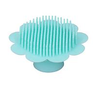 Fictory Baby Bath Brush, Soft Silicone, Relieve Fatigue, Gentle Hair Cleansing, Easy Clean, Green