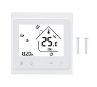 Fictory BHT 002GC Boiler Heating Thermostat, WiFi Programmable Digital Controller, Large LCD Touch Screen, Energy Saving, 95-240V, Multi-Language Support