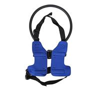 Fictory Blind Dog Harness with Anti-Collision Safety Halo for Visually Impaired Dogs, Medium, Blue Colour