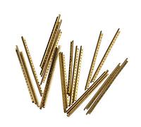 Fictory Brass Guitar Fret Wire Set - 19pcs 2.2MM for Classic Guitar, Smooth Surface, Easy Replacement, Enhances Appearance