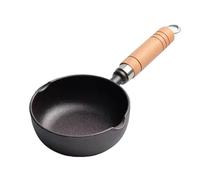 Fictory Cast Iron Pot, Even Heating Non Stick Pan for Stir Frying, Eco Friendly Kitchen Essential, Durable and Versatile Cooking Tool, 13 X 5cm