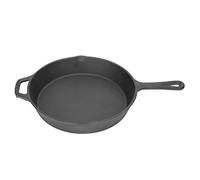 Fictory Cast Iron Skillet, Quick Uniform Heating, Nonstick Pan for Versatile Cooking, 31cm Diameter, Oven Stove Grill Compatible, Easy Clean, Durable Design