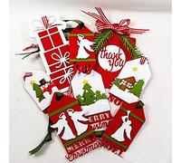 Fictory Christmas Carbon Steel Cutting Dies for Card Making, Scrapbooking, Greeting Cards, Invitations, and Paper Crafts, Durable Metal Embossing Die Cuts