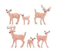 Fictory Deer Cake Topper Decoration, Lifelike Design, Attention-Boosting, Fade-Resistant
