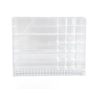Fictory Diamond Lipstick Powder Cabinet - Organize & Display Cosmetics - Space-Saving Transparent Shelf