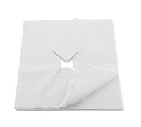 Fictory Disposable Non-Woven Massage Table Face Cradle Covers 35cm x 35cm 200PCS - Hygienic and Comfortable for Spa and Beauty Treatments