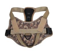 Fictory Dog Harness Adjustable Reflective Vest for Medium Dogs, Yellow Camouflage Colour, M