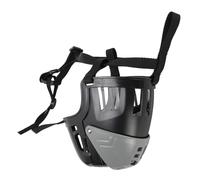 Fictory Dog Muzzle Cage, Breathable & Adjustable to Stop Biting & Barking for Large, Medium, Small Dogs, Plastic Mouth Guard