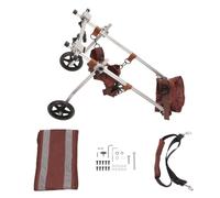 Fictory Dog Wheelchair for Hind Legs, Adjustable Lightweight Aluminium Walking Aid for Medium & Large Disabled Dogs, M