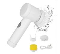 Fictory Electric Spin Scrubber Cordless USB Rechargeable, Effortless Cleaning for Bathroom and Kitchen, Handheld Brush with Long Battery Life, Say Goodbye to Tough Stains