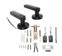 Fictory Fingerprint Door Knob 5 in 1 Keypad Handle ABS for Tuya APP IC Card Password Key Entry 30-50mm Door Thickness for Home Office Apartment