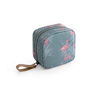 Fictory Flamingo Mini Makeup Bag - Portable Waterproof Cosmetic Organizer for Women - Stylish Travel Pouch