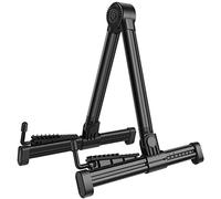 Fictory Foldable A Frame Guitar Stand, Compact & Portable, Stable Aluminium Alloy for All Guitars, Space-Saving Design, Ideal for Home & Classroom Use