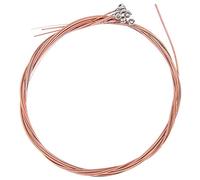 Fictory Folk Acoustic Guitar Strings - 6-String Steel Copper Brass, Full Tone, Durable, Easy Standard Sound Identification
