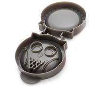 Fictory Fruit Pie Mold for Christmas Baking, Owl Shape, Easy Release, Non-Stick Coating, Fun Holiday Dessert Maker, Unique Gift Idea