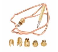 Fictory Gas Thermocouple Kit 60cm, Universal Replacement for Gas Stove & Fireplace, Easy Installation with Adapter Nuts, Reliable Heating Device Solution