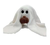 Fictory Ghost with Pumpkin Plush Pillow, Cute Halloween Throw Pillow with PP Cotton Fill for Spooky Party Decor, Haunted House Themed Sofa Cushion
