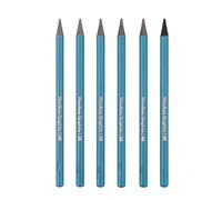 Fictory Graphite Pencil Set 6-Piece HB-EE Professional Woodless Drawing Pencils Anti-Breakage Non-Toxic for Sketching Shading Blue