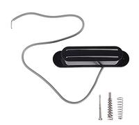 Fictory Guitar Hot Rails Pickup, Low Noise, Enhance Sound Quality, Black Accessory, Easy Install, Perfect for TL, Gibson, Stratocaster, Durable and Decorative, Ideal for Mandolin