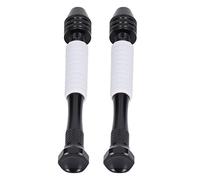 Fictory Hand Drill Rotary Tools Fictory Hand Twist Drill Chuck 2Pcs, Handheld Adjustable Pin Vise Drill with 0.3-3.2mm Clamping Range