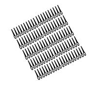 Fictory Lawn Mower Cutting Blade Fictory Plastic Cutter Blades 100 Pcs, Grass Trimmer Accessories Replacement, Lawn Mower Cutting Blade, Manual Pruning Tools, Black
