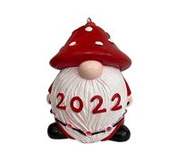 Fictory LED Christmas Tree Ornament, Resin Holiday Decor with Lights, Festive Hanging Pendant for Home, Window, Garden, and DIY Gift Customization