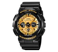 Fictory Men's Sports Watch, Dual Display for Precise Timekeeping, Backlight for Easy Night Reading, 50M Water Resistant, Multifunctional with World Time & Alarms