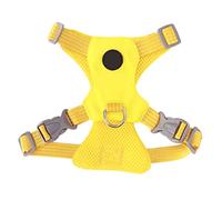 Fictory No Pull Dog Harness, Soft Breathable Mesh Vest for Small Medium Dogs and Puppies, Medium, Goose Yellow Colour