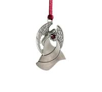 Fictory Pewter Christmas Tree Ornament, Alloy Metal Hanging Decoration for Xmas Tree, Home Party, Gift Tag, Winter Theme Decor