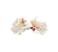 Fictory Pink Silk Flower Door Swag, 90x35cm Wedding Arch Decoration, Handmade Artificial Floral Arrangement for Home Decor, No Maintenance Required