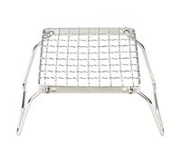 Fictory Portable Mini Folding Stainless Steel Grill with Storage Bag, Outdoor BBQ Rack and Pot Stand, Compact and Easy to Carry, Perfect for Camping and Picnics