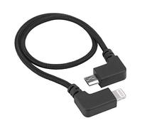 Fictory RC Line Cable for DJI Mavic, Air, Spark, Micro USB to IOS, Tangle-Free, Portable