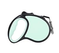 Fictory Retractable Dog Lead Tangle-Free with Anti-Slip Handle for Small Medium Dogs, 5m/16.4ft, Green Colour