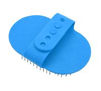 Fictory Silicone Grooming Brush, Gentle Massage Comb for Dogs & Cats, Blue
