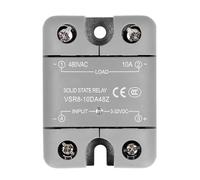 Fictory Solid State Relay with LED, DC to AC Control, Optical Isolation, 10A 480VAC Output, Reliable Switching for Automation