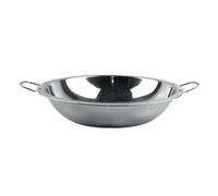 Fictory Stainless Steel Soup Pot, Binaural Design, Large Capacity, Shallow Wide Edge, Ideal for Home and Business, 9.4in, Durable and Rust-Resistant, Easy to Clean, Induction Compatible